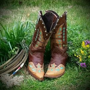 🔥SALE🔥Pecos Bill Butterfly Boots